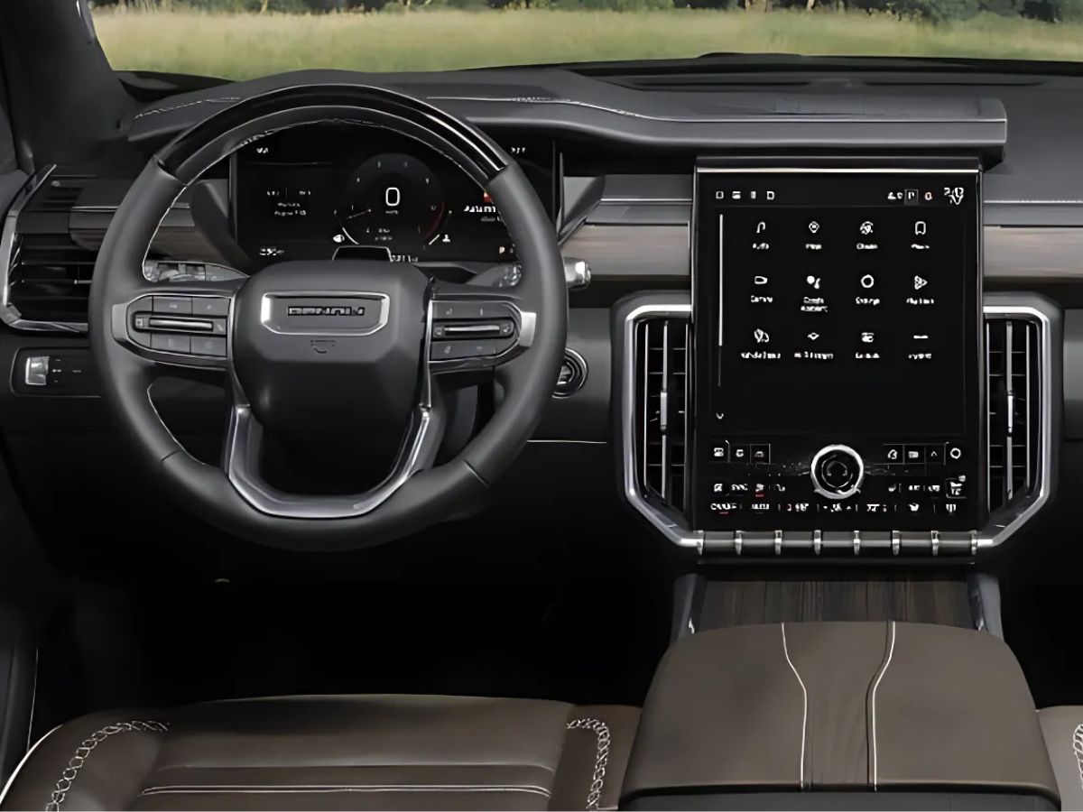 Interior view of 2026 GMC Acadia Denali Ultimate at Crain Buick GMC Springdale, AR