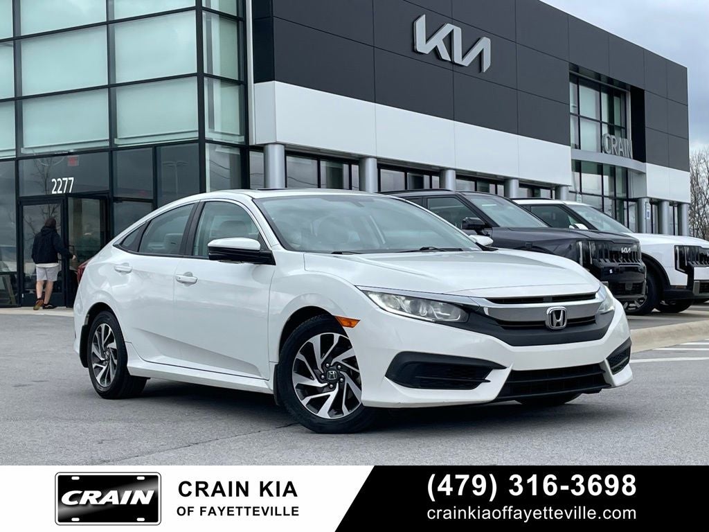 2017 Honda Civic EX - ONE OWNER / CLEAN CARFAX