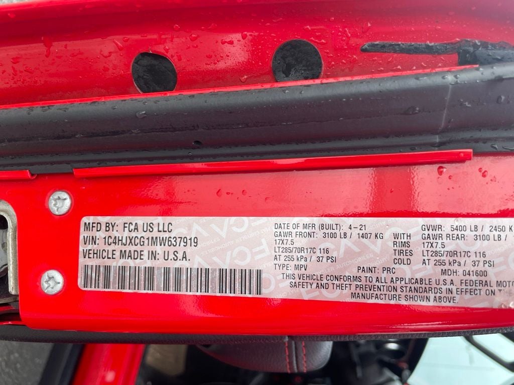 2021 Jeep Wrangler Rubicon - NAVIGATION / APLINE PEMIUM AUDIO