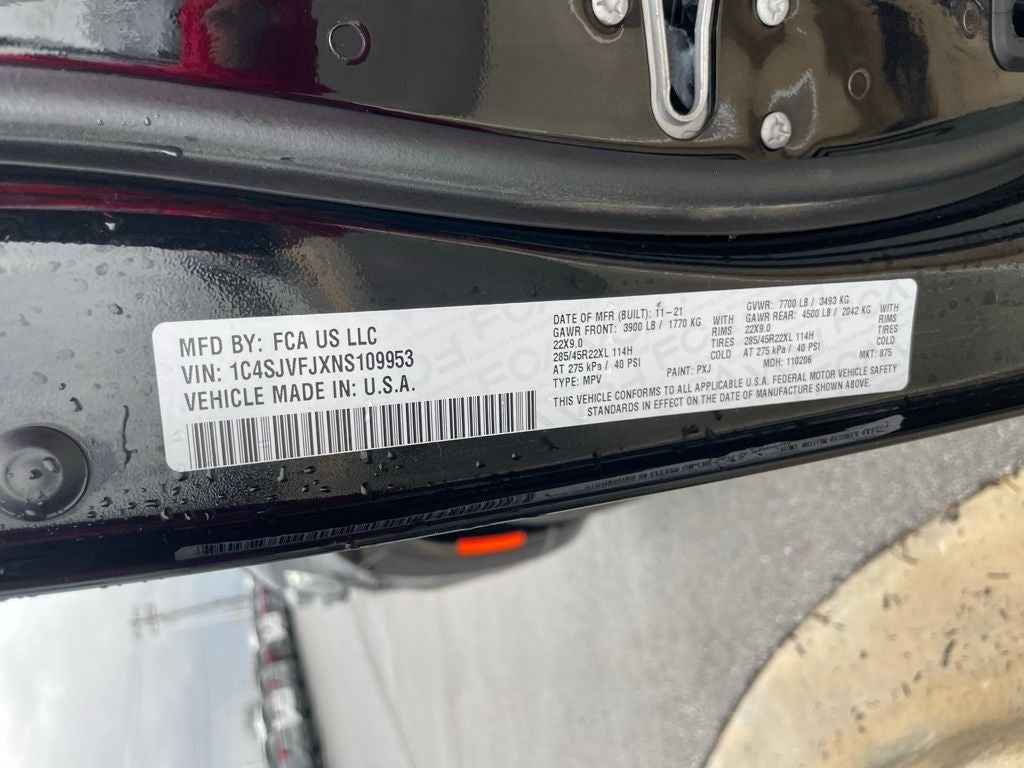 2022 Jeep Grand Wagoneer Series II