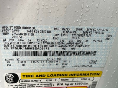 2025 Ford Expedition Max Platinum - BLUECRUISE EQUIPPED / AMBIENT LIGHTING