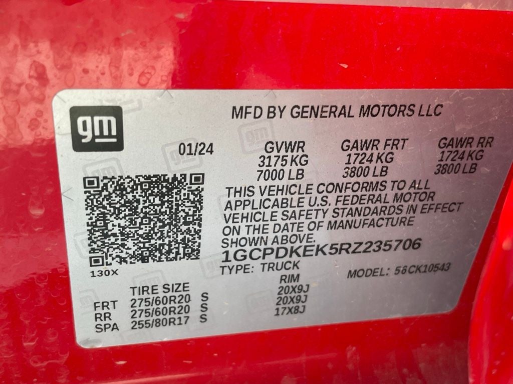 2024 Chevrolet Silverado 1500 LT