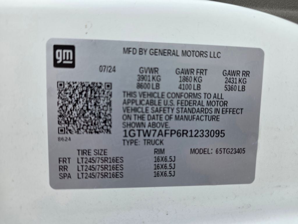 2024 GMC Savana 2500 Work Van - BUILT TO BUILD YOUR BUSINESS
