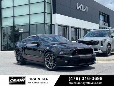 2012 Ford Mustang Shelby GT500 - SVT PERFORMANCE PKG / SHELBY RECARO SEATS