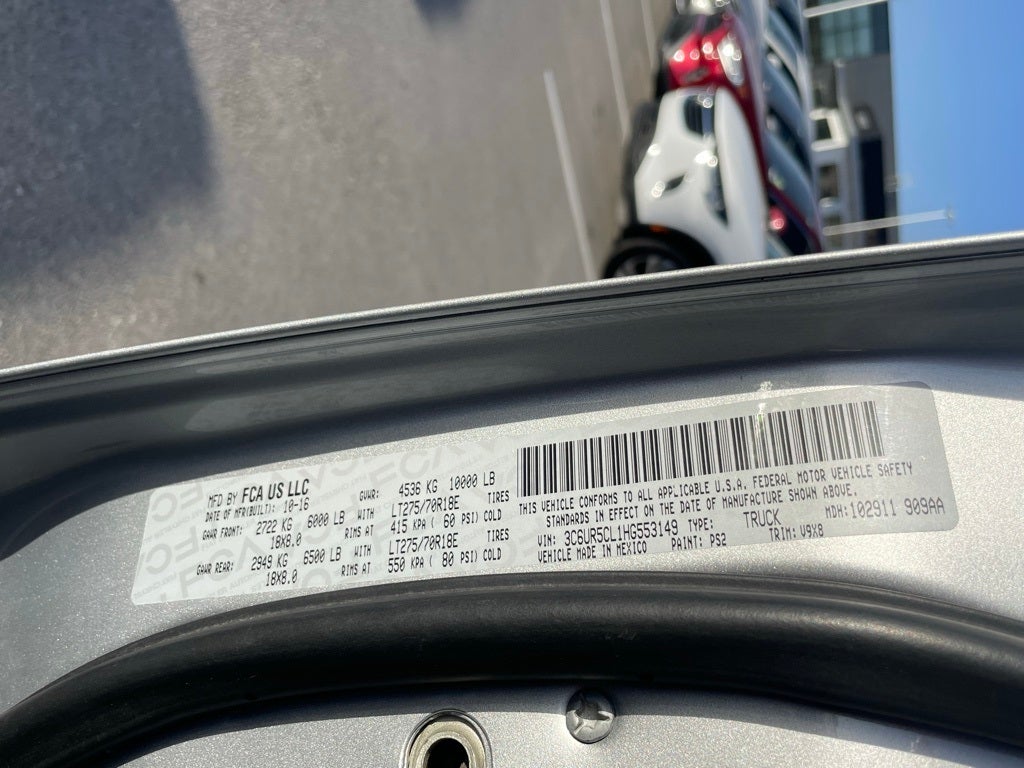 2017 RAM 2500 Tradesman