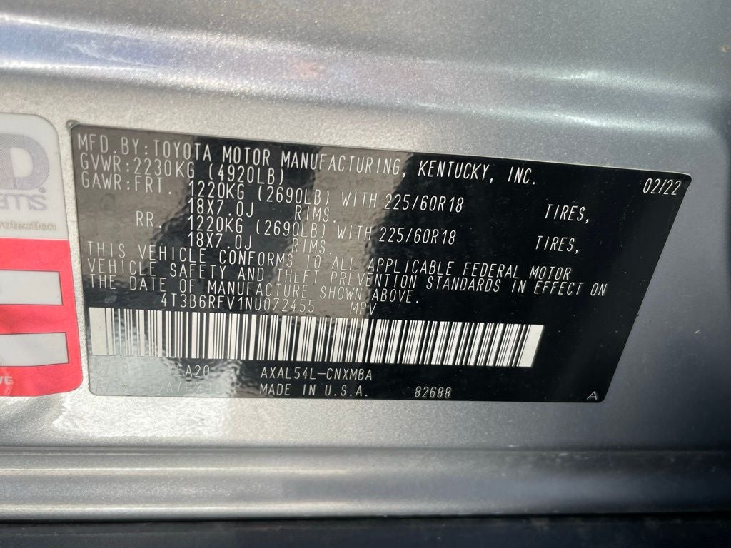 2022 Toyota RAV4 Hybrid XLE Premium - POWER LIFTGATE / APPLE CARPLAY