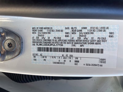 2023 Lincoln Corsair Reserve - 360 DEGREE CAMERA / POWER LIFTGATE