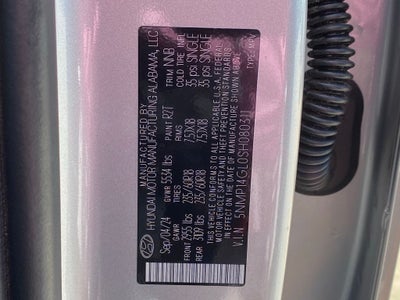 2025 Hyundai Santa Fe SE - POWER LIFTGATE / THIRD ROW