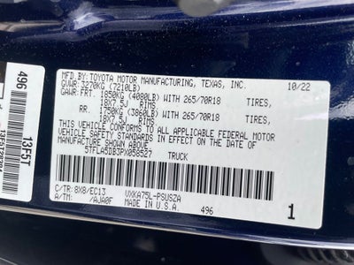 2023 Toyota Tundra SR5