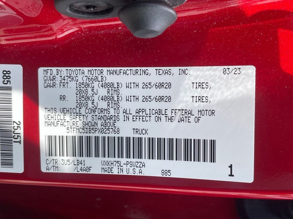 2023 Toyota Tundra Hybrid 1794 Edition