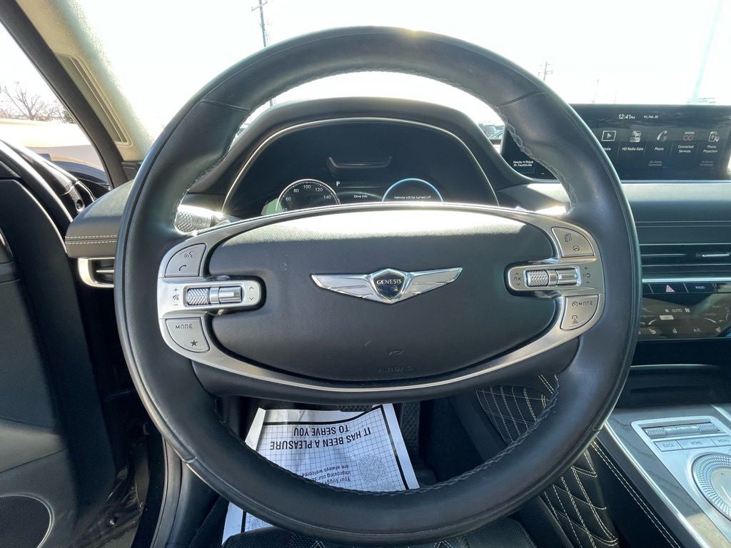 2021 Genesis GV80 3.5T Advanced + - HEADS UP DISPLAY / NAPPA LEATHER