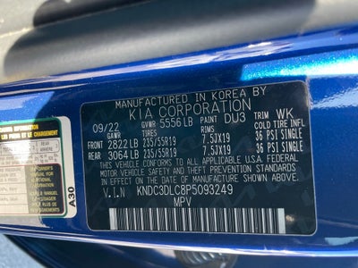 2023 Kia EV6 Wind - KIA CERTIFIED / BLIND SPOT COLLISION