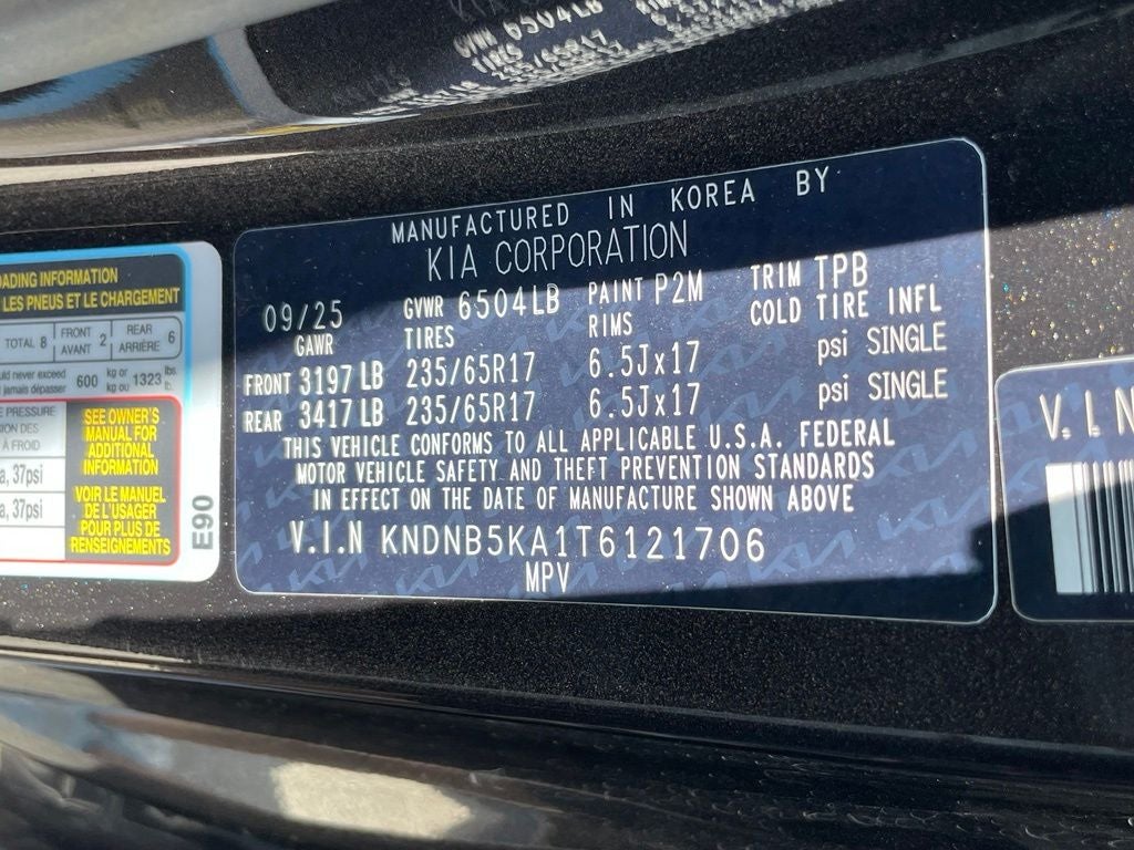 2026 Kia Carnival Hybrid LXS - KIA CERTIFIED / APPLE CARPLAY