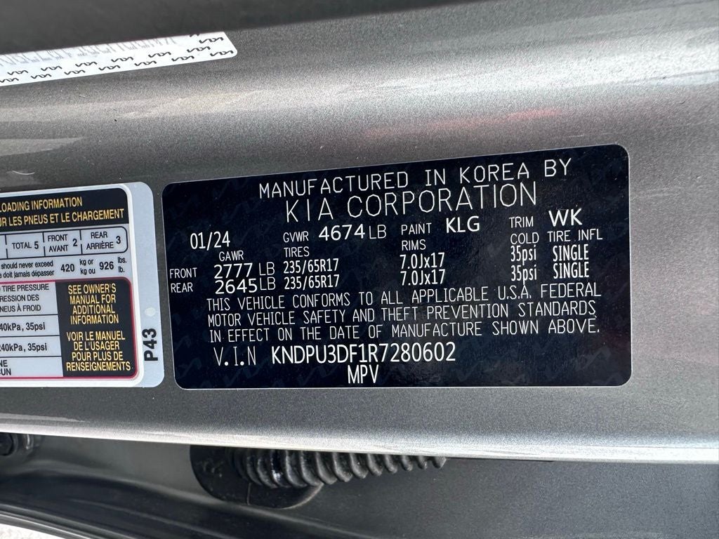 2024 Kia Sportage LX - KIA CERTIFIED / LANE DEPARTURE WARNING