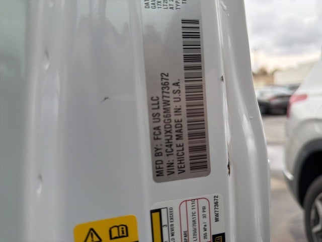 2021 Jeep Wrangler Unlimited Willys