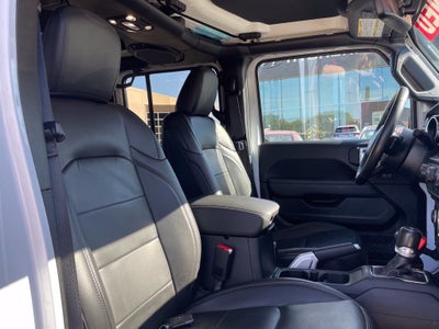 2020 Jeep Wrangler Unlimited Sahara Altitude Leather, Navi, Alpine, One Owner, Clean CarFax