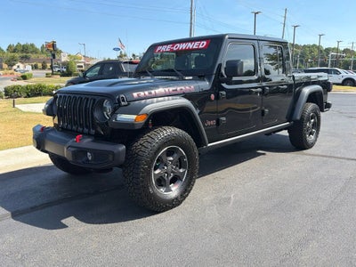2022 Jeep Gladiator Rubicon Leather, hard Top, Navi, CARFAX 1-OWNER