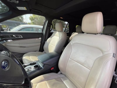 2018 Ford Explorer Limited One Owner, Clean CarFax, Leather, Moonroof, Bucket
