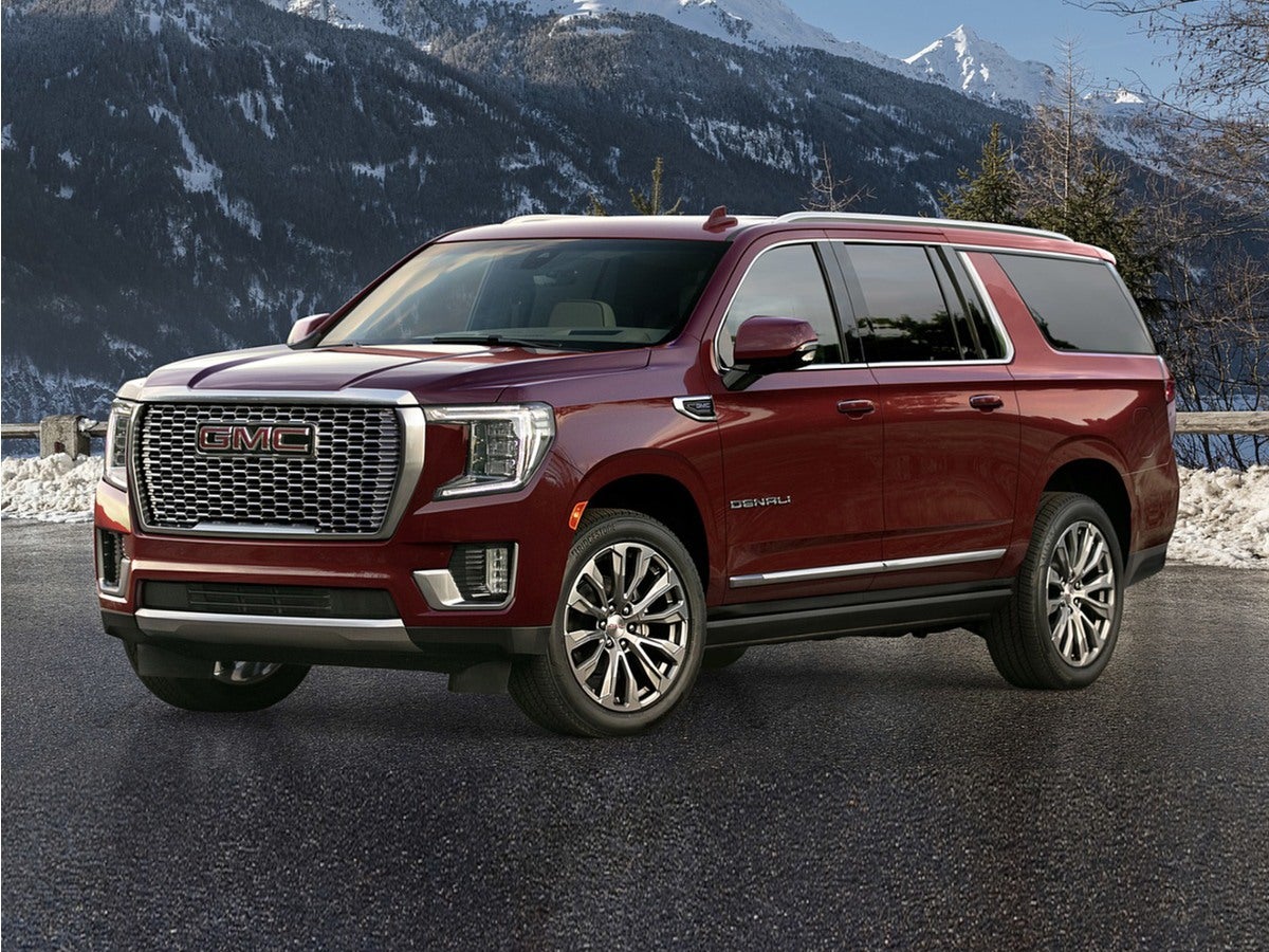 2021 GMC Yukon XL AT4 Pano Roof, Bucket Seats, Power Boards, DVD's