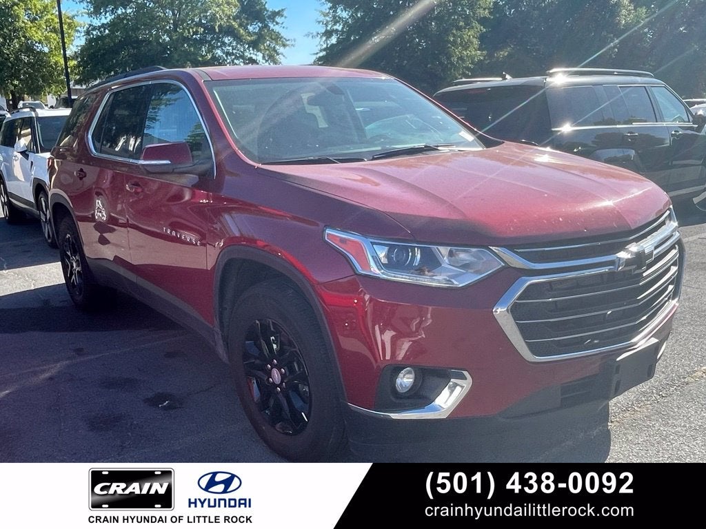 2021 Chevrolet Traverse LT Leather Leather, Third Row, Clean Carfax
