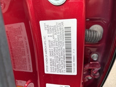 2021 Honda Accord Hybrid EX