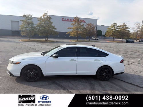 2023 Honda Accord Hybrid Sport-L Clean CarFax, One Owner, Moonroof, Leather