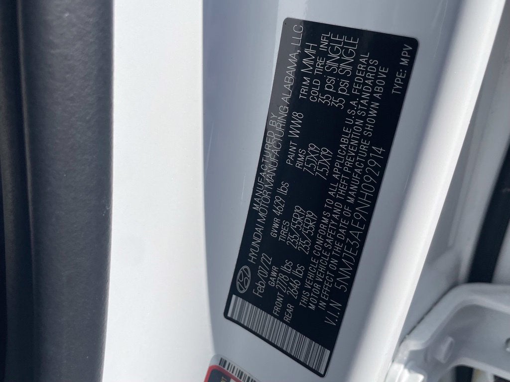 2022 Hyundai Tucson Limited One Owner, Leather, Moonroof