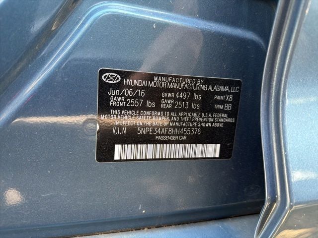 2017 Hyundai Sonata Limited