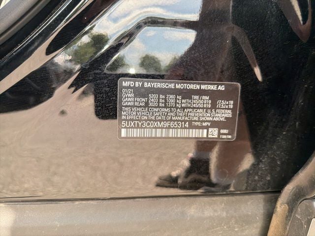 2021 BMW X3 sDrive30i