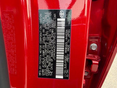 2026 Toyota Prius LE One Owner, Low Miles
