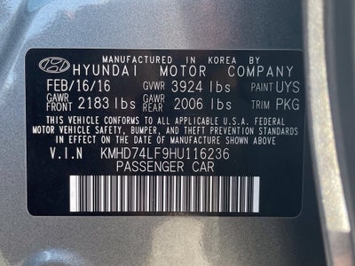 2017 Hyundai Elantra SE