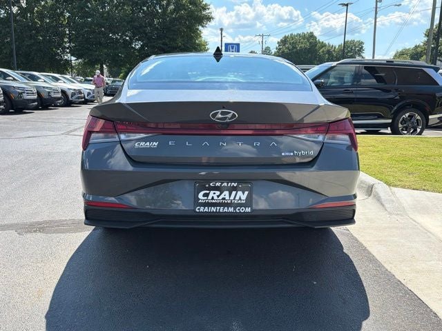 2023 Hyundai Elantra Hybrid Blue