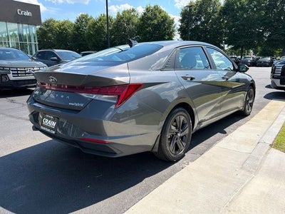 2023 Hyundai Elantra Hybrid Blue