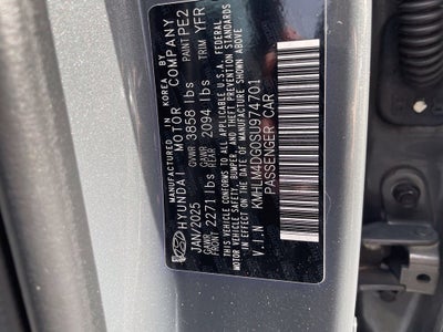 2025 Hyundai Elantra SEL Sport One Owner, Clean CarFax