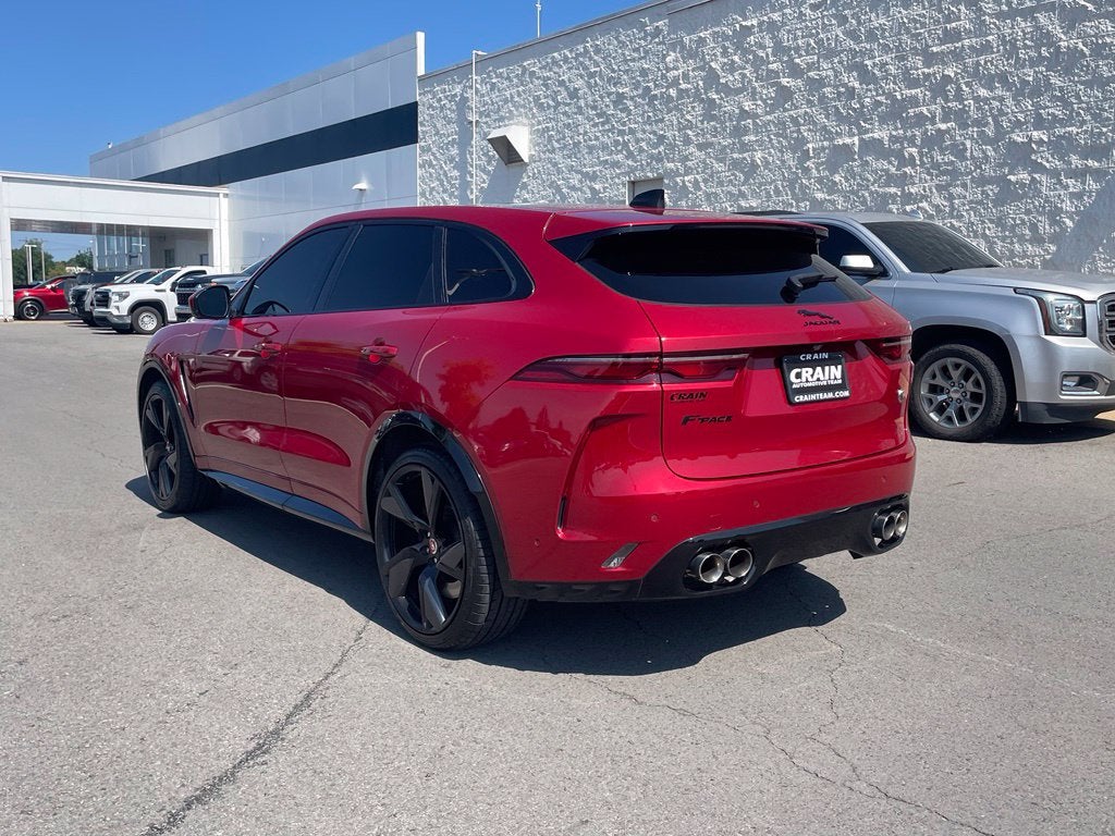 2023 Jaguar F-PACE SVR Clean CarFax, Leather, Moonroof