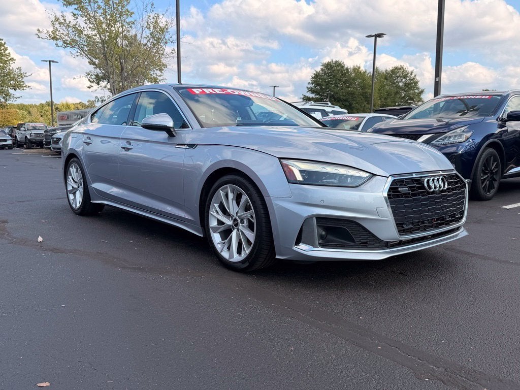 2023 Audi A5 Sportback Premium Plus, Leather, Moonroof, Clean CarFax quattro