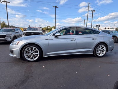 2023 Audi A5 Sportback Premium Plus, Leather, Moonroof, Clean CarFax quattro