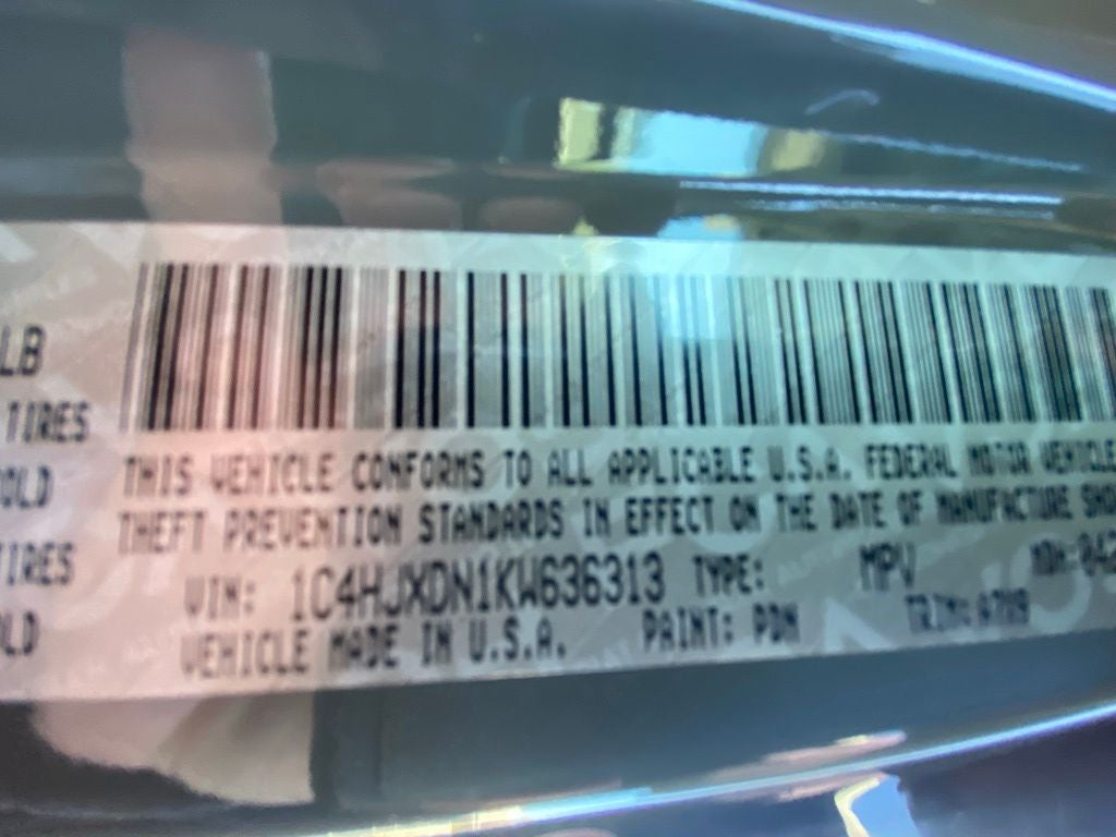 2019 Jeep Wrangler Unlimited Sport S