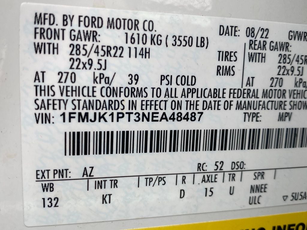 2022 Ford Expedition Max King Ranch