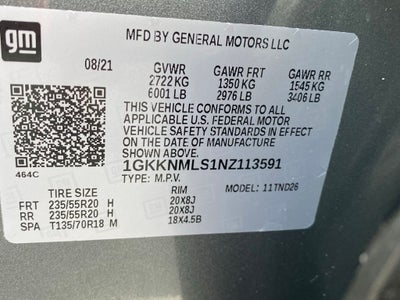 2022 GMC Acadia SLT