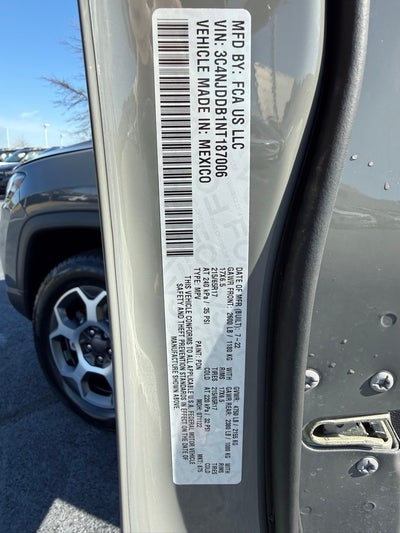 2022 Jeep Compass Trailhawk