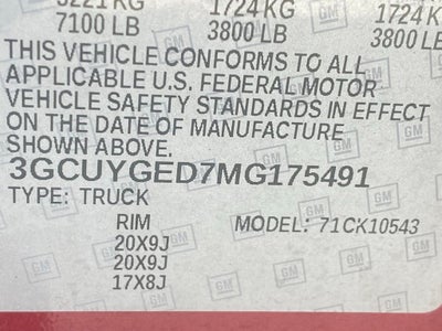 2021 Chevrolet Silverado 1500 LTZ
