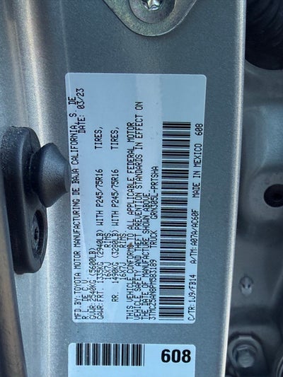 2023 Toyota Tacoma SR V6