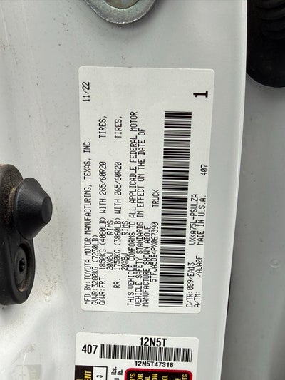 2023 Toyota Tundra Limited