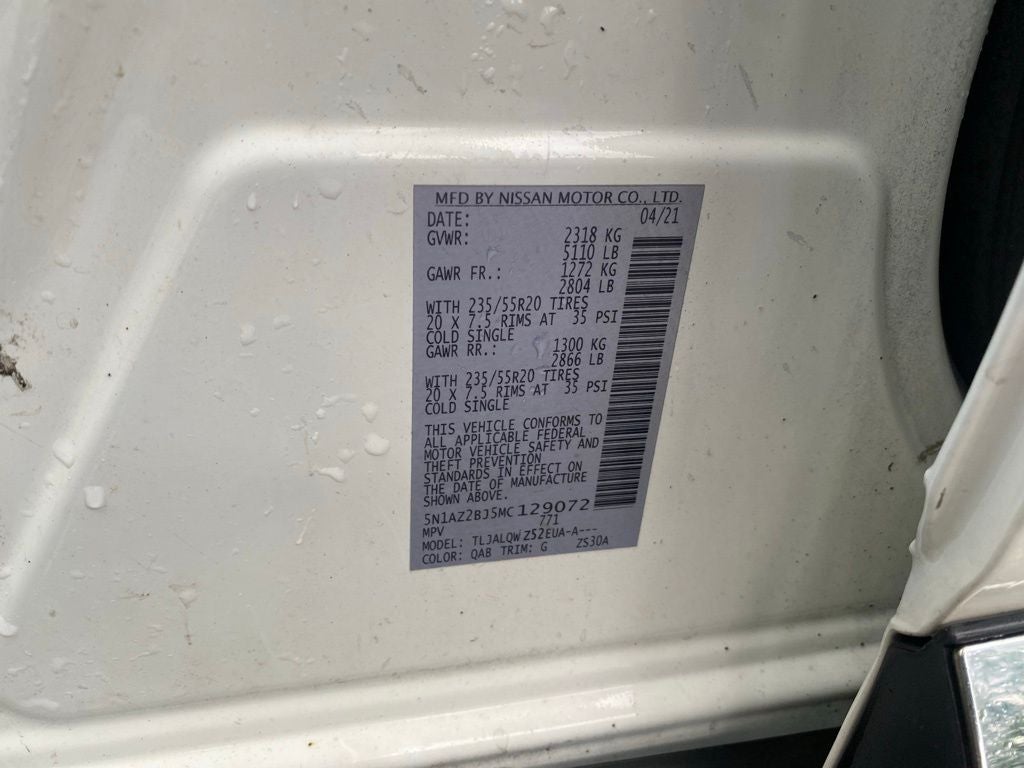 2021 Nissan Murano SV