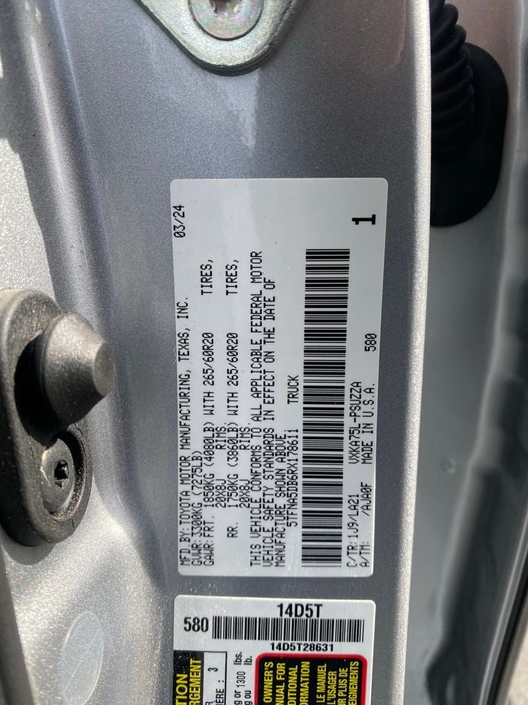 2024 Toyota Tundra Platinum