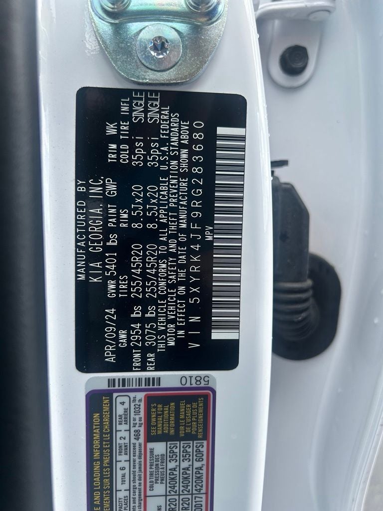 2024 Kia Sorento SX