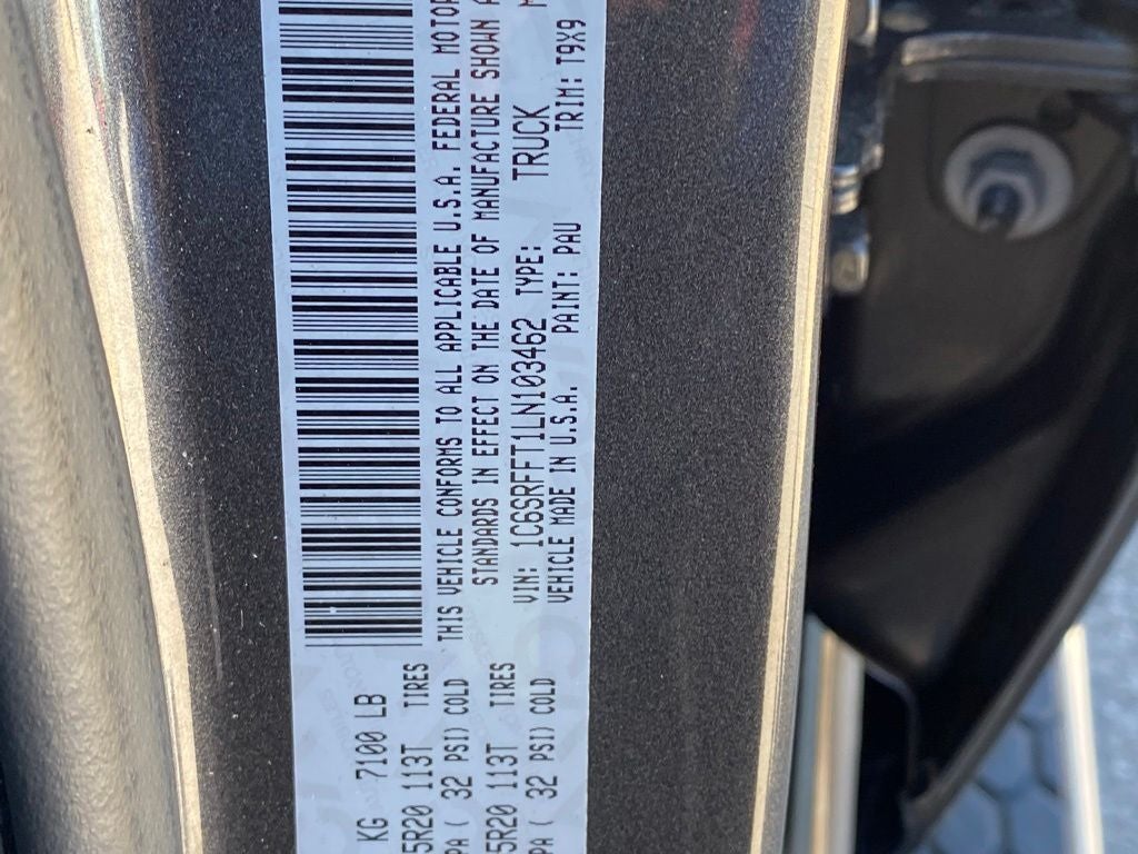 2020 RAM 1500 Big Horn/Lone Star
