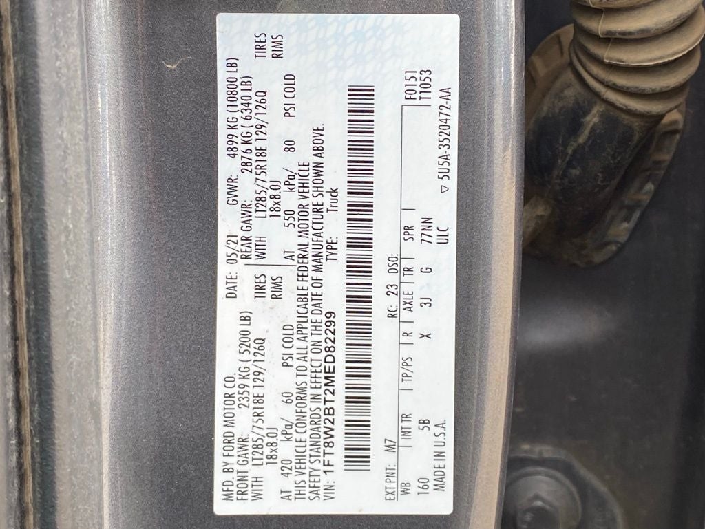 2021 Ford F-250SD Lariat