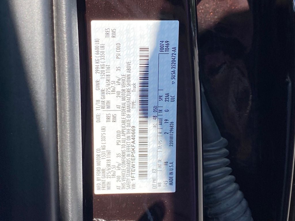 2019 Ford F-150 XLT